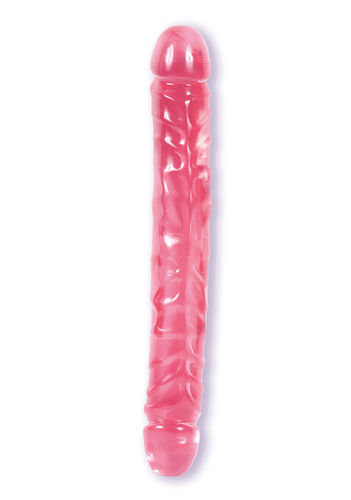 Classic Jelly Dildo 12'' Pink