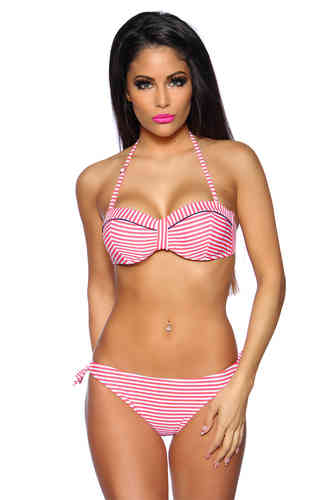 Push-Up Bikini Set Pink