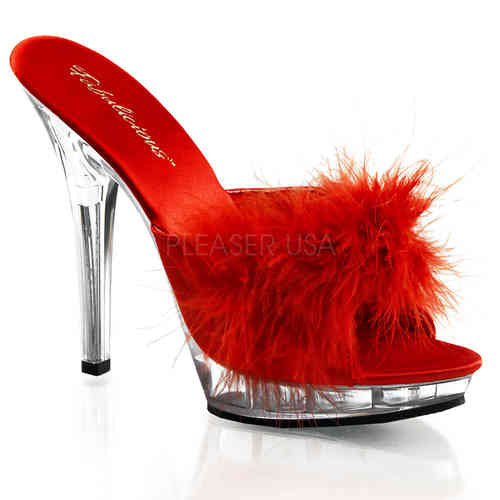 Fabulicious - Lip 101-8 High Heels Red