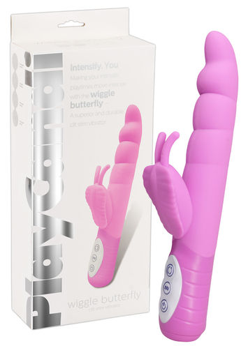 Wiggle Butterfly Vibrator Pink