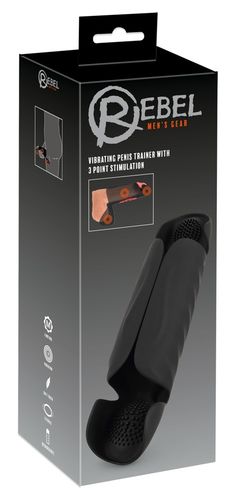 Vibrating Penis Trainer with 3 Point Stimulation